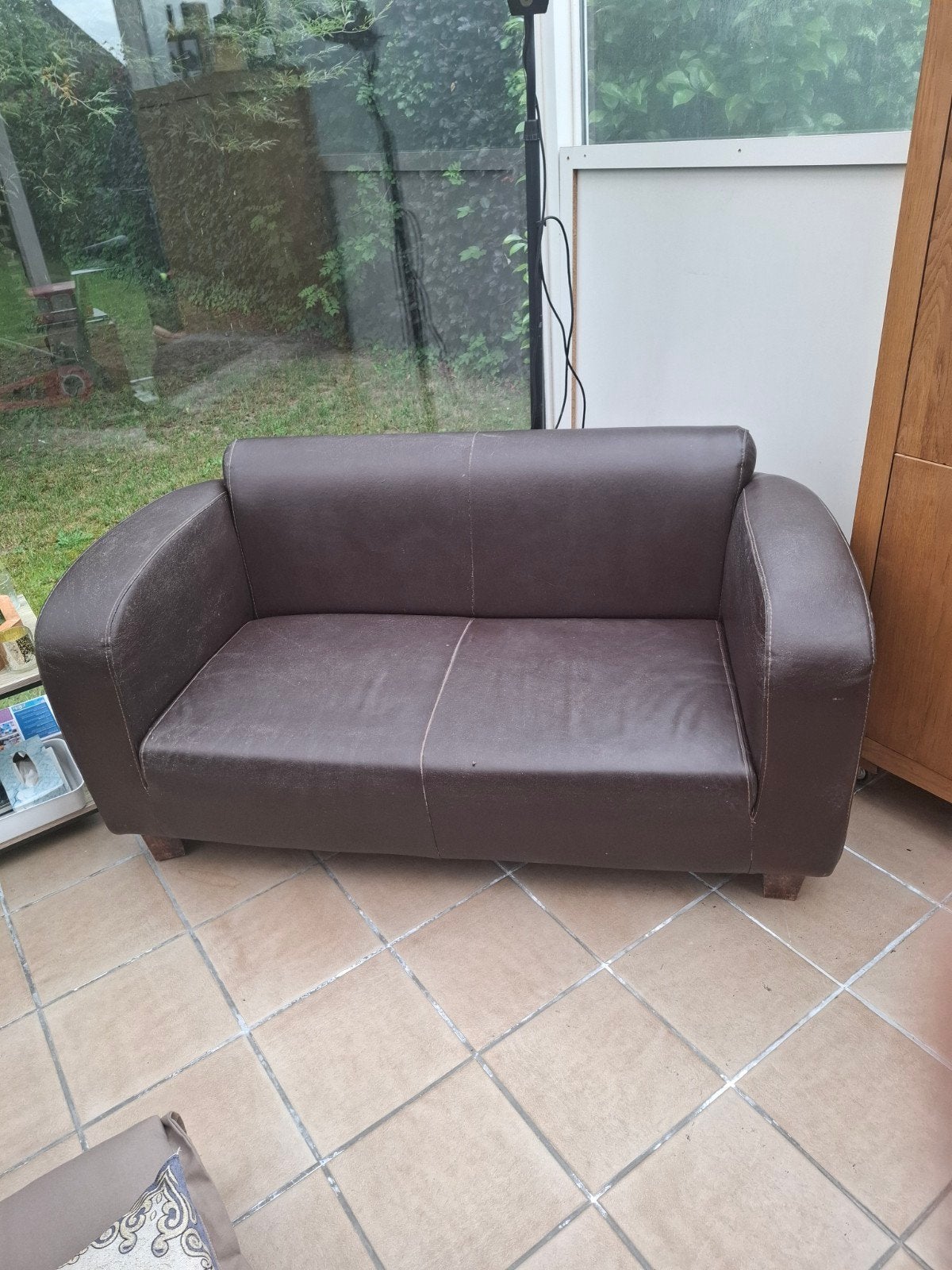 Leder 2zit BAUDOIN, Ophalen