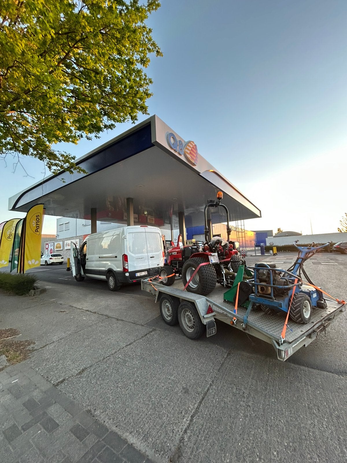 Transport van autos, machines…, Doe-het-zelf en Bouw, Transportwagens, Zo goed als nieuw, Ophalen