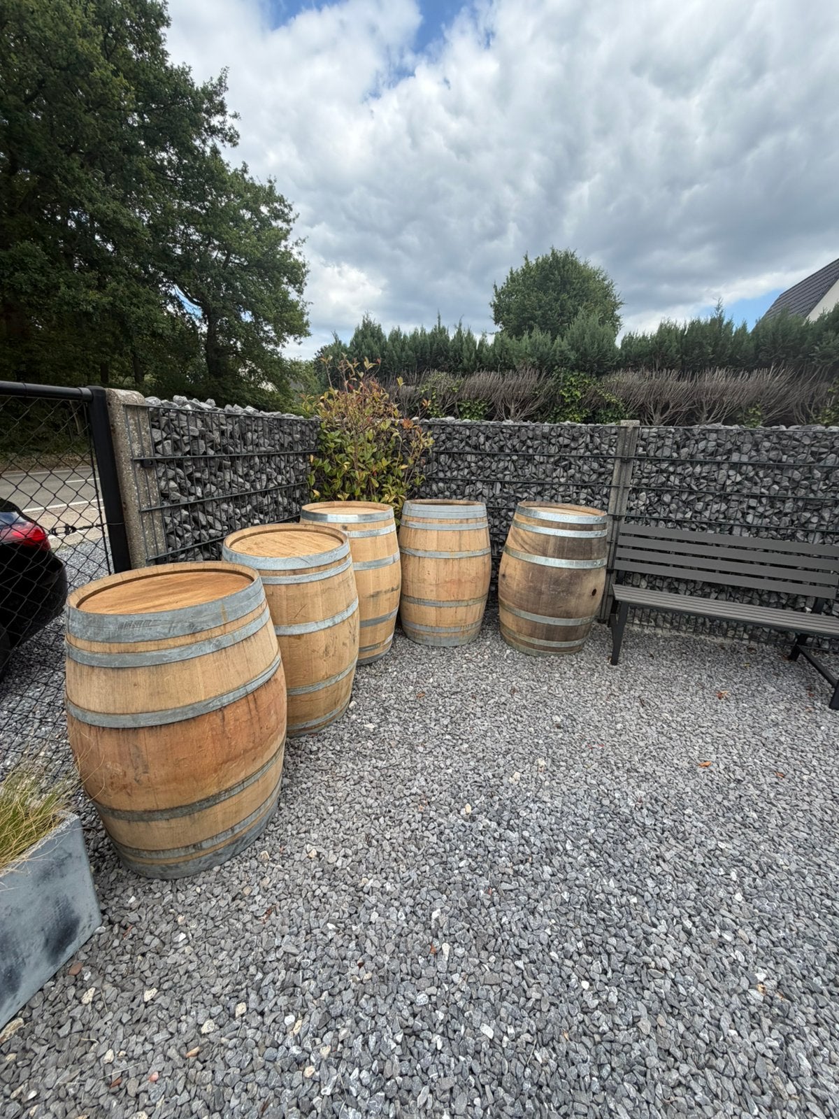 Tonneau à vin en chêne, tonneau à vin, Jardin & Terrasse, Enlèvement, Comme neuf