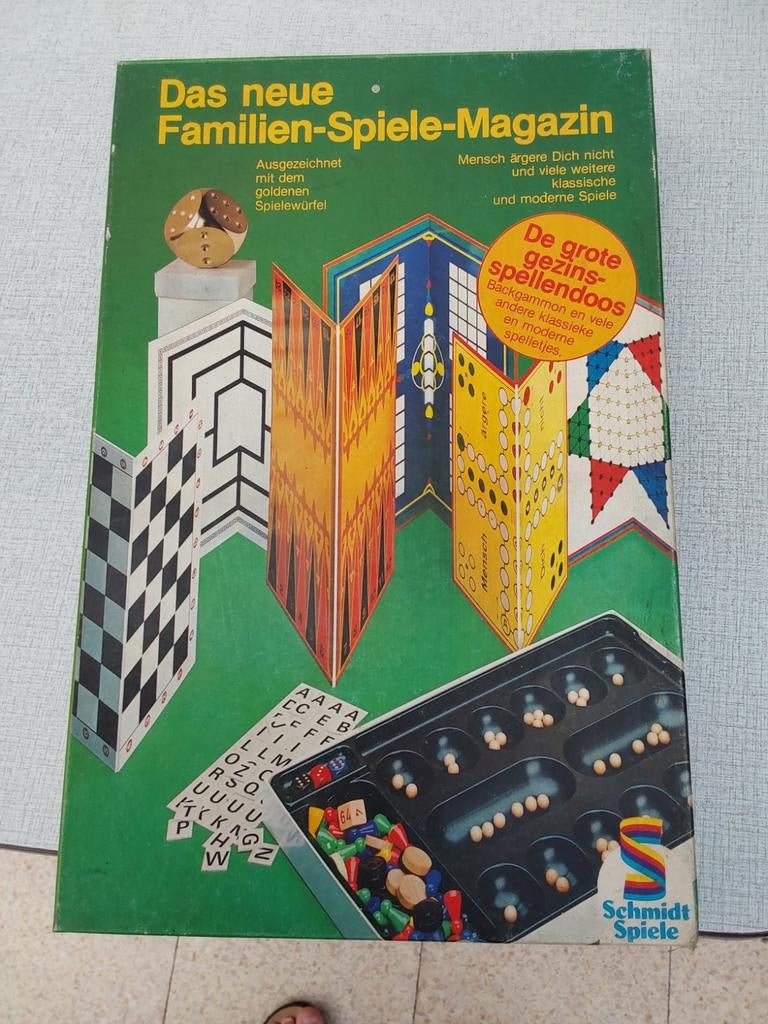 Spelletjesdoos, Ophalen
