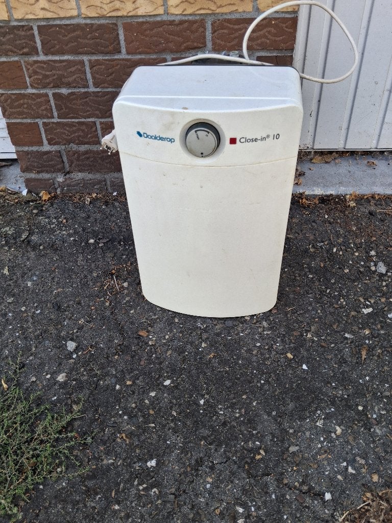 Daalderop close - in 10 l keukenboiler, Minder dan 20 liter, Ophalen of Verzenden, Zo goed als nieuw, Boiler