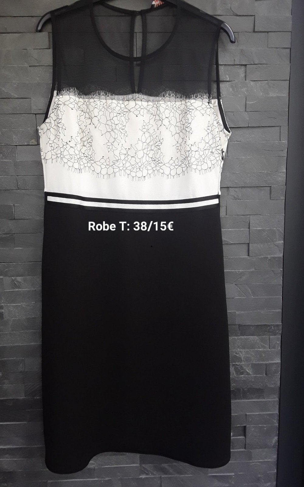 Robe T : 38, Vêtements | Femmes, Taille 38/40 (M), Au-dessus du genou, Comme neuf, Enlèvement