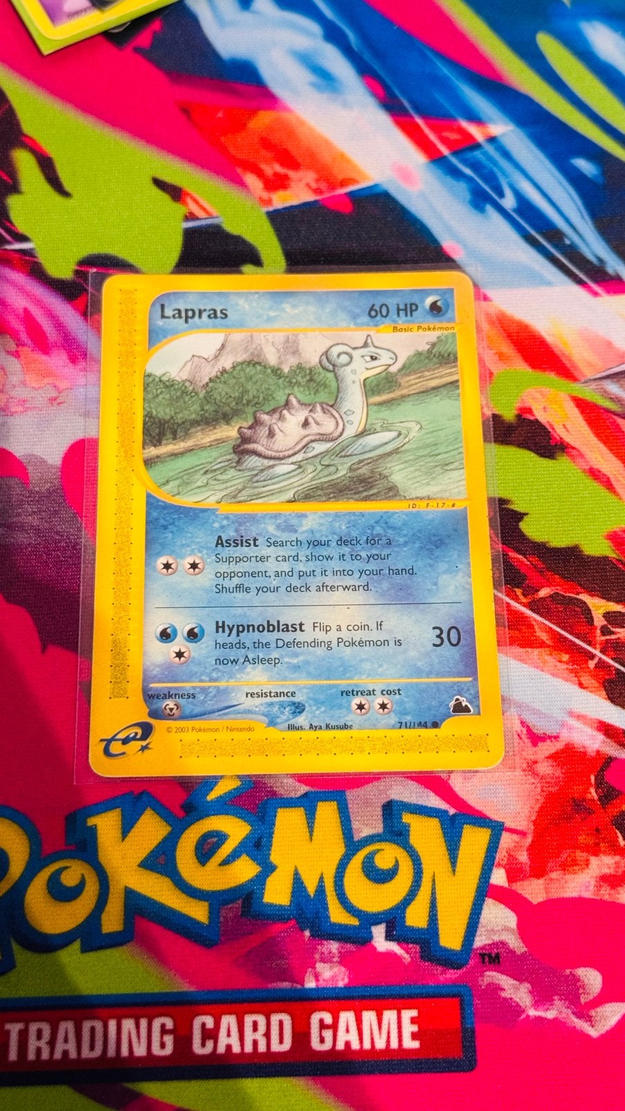Lapras pokin kaart, Enlèvement ou Envoi, Comme neuf