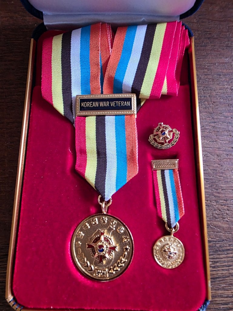 België/Koreaanse medaille, Verzenden, Overige soorten, Lintje, Medaille of Wings