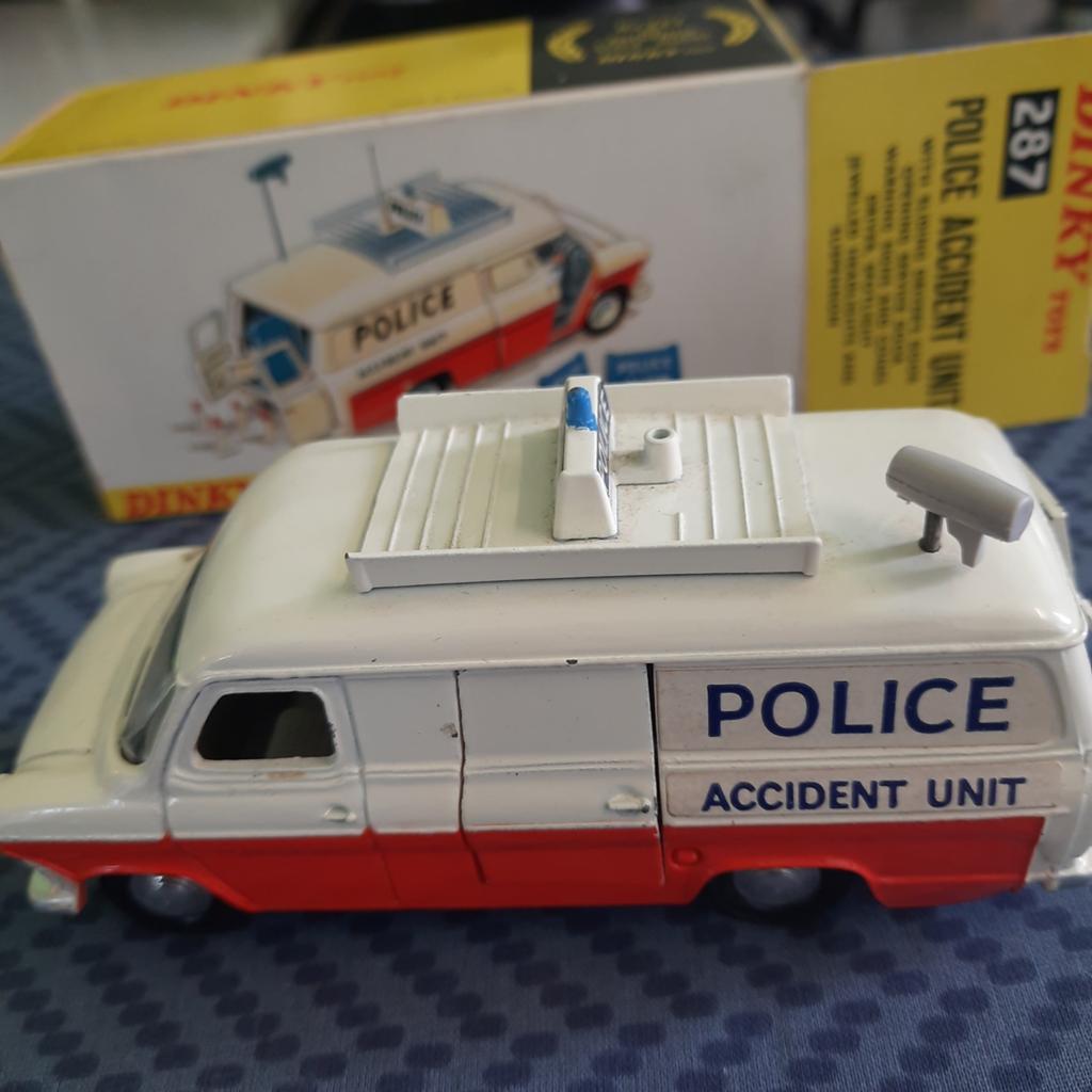 DINKY TOYS UK*nr 287*FORD TRANSIT POLICE ACCIDENT UNIT*NEW*, Ophalen, Nieuw, Bus of Vrachtwagen, Dinky Toys