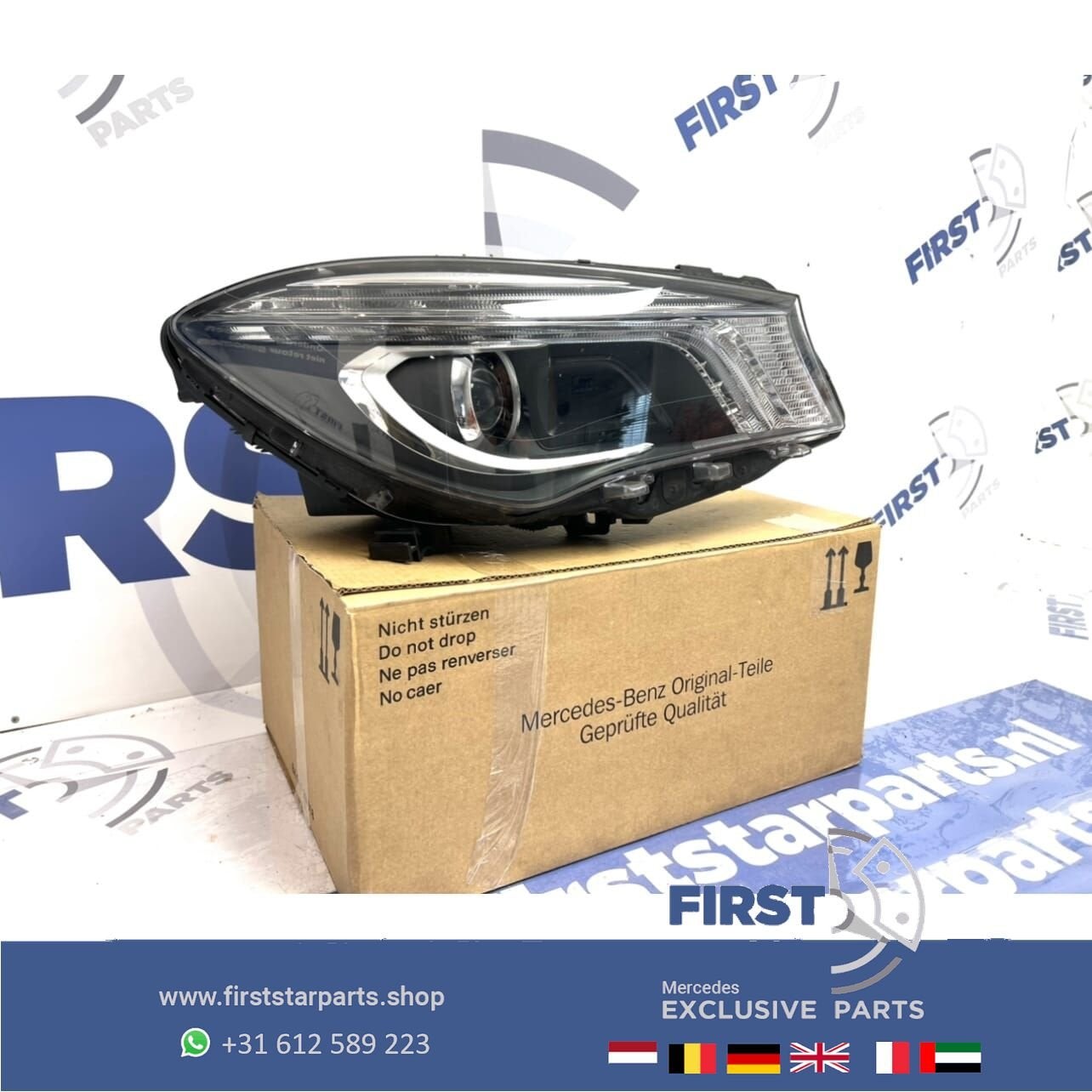 W117 CLA LED BIXENON KOPLAMP RECHTS origineel Mercedes BI XE, Auto-onderdelen, Gebruikt, -, Ophalen of Verzenden, -