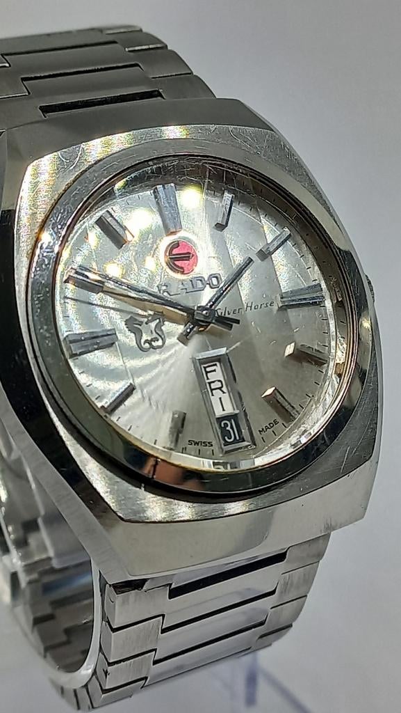 Montre Rado Silver Horse pour homme, Envoi