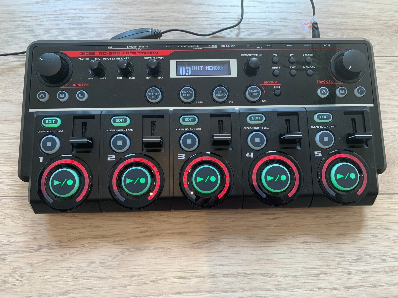 Boss RC 505 loopstation - nieuwstaat, Ophalen of Verzenden, Zo goed als nieuw