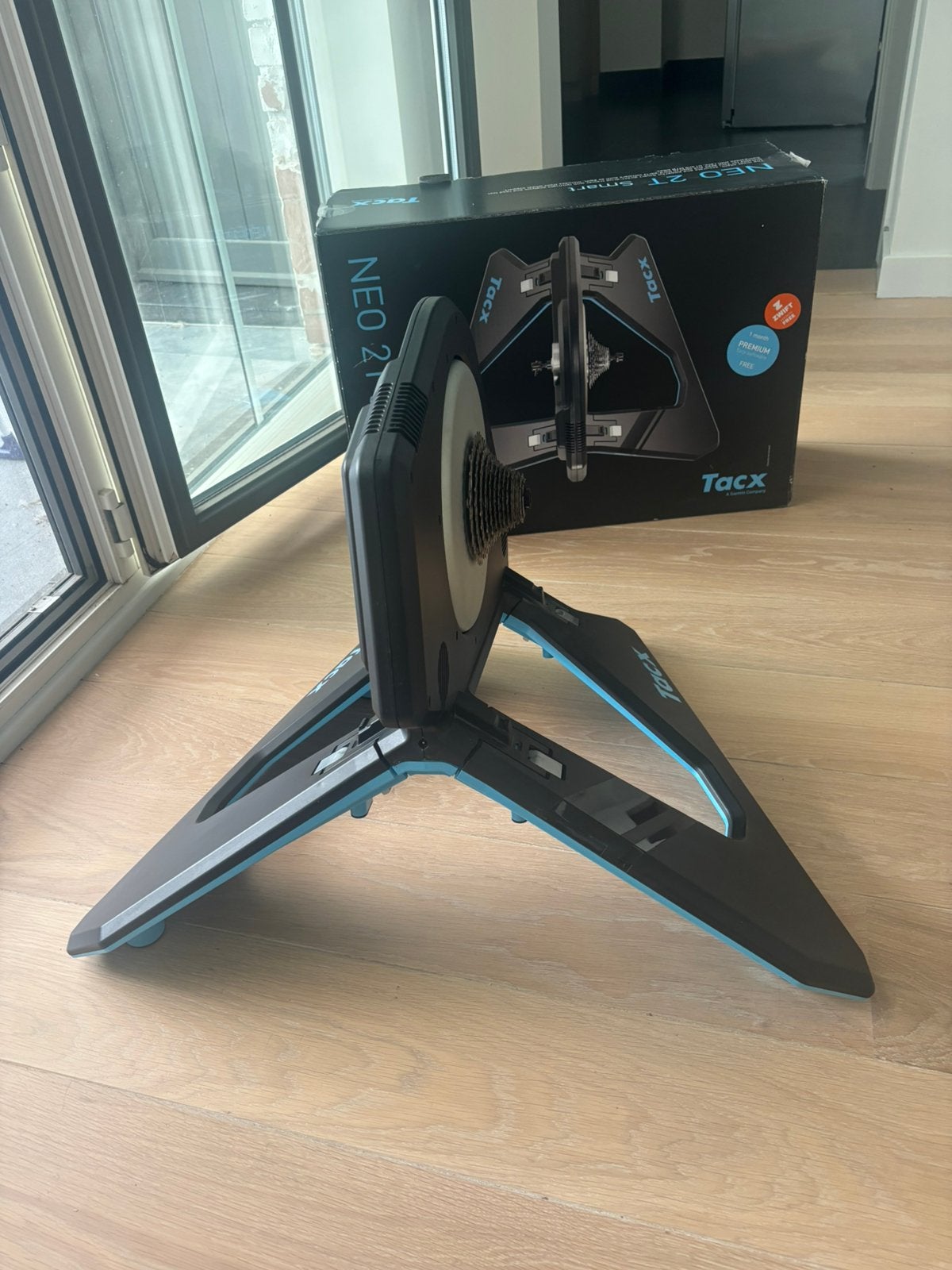 Nieuwe fietstrainer TACX - 2T NEO!!! Gratis Tacx mat erbij!, Ophalen, Nieuw