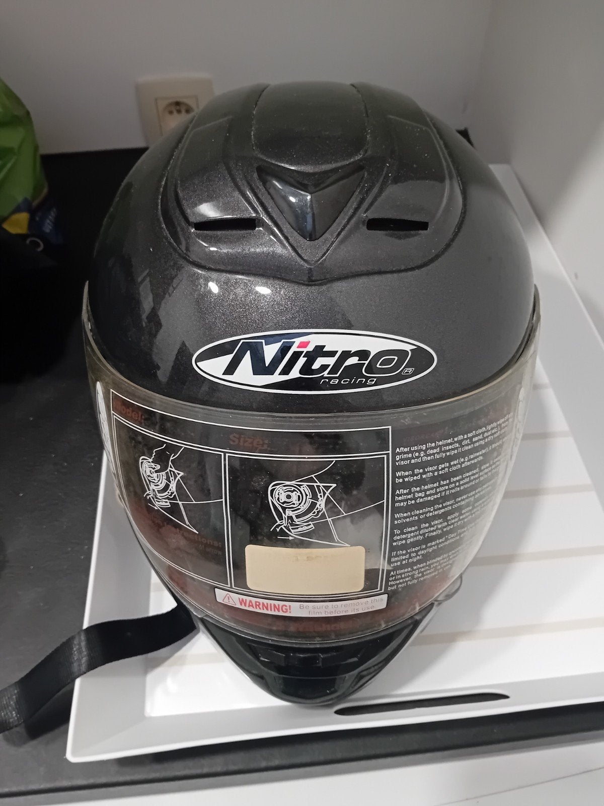 Nieuwe helm XXL, Motoren, Kleding | Motorhelmen, Ophalen, XXL