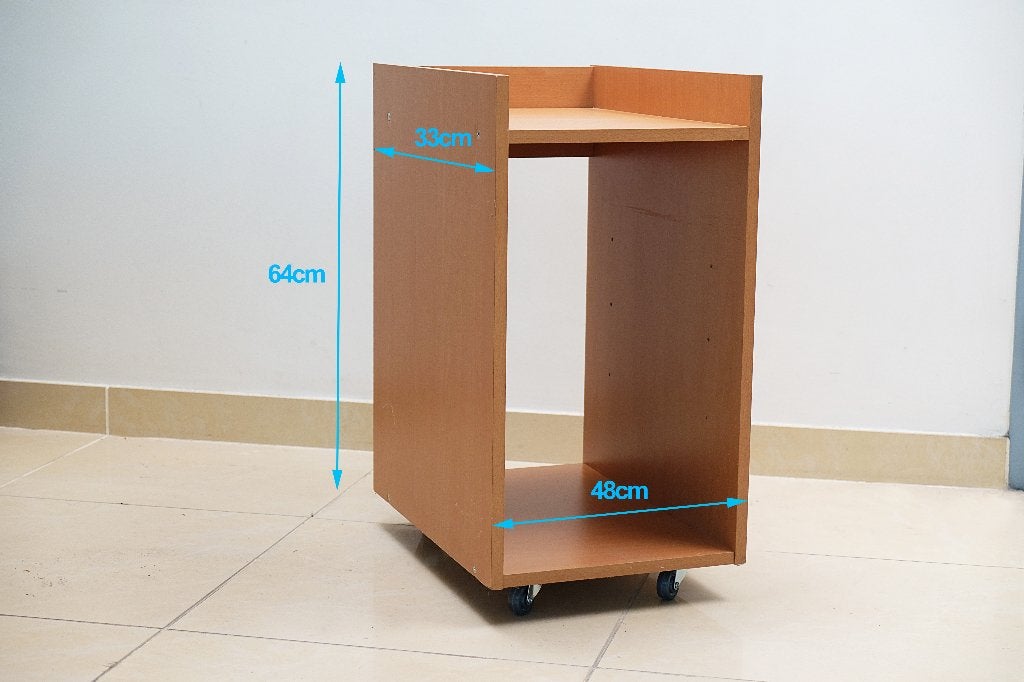 Meuble pour PC, Enlèvement, Utilisé, Chêne