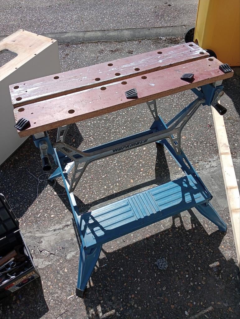 Établi de travail Black and Decker Workmate, Enlèvement