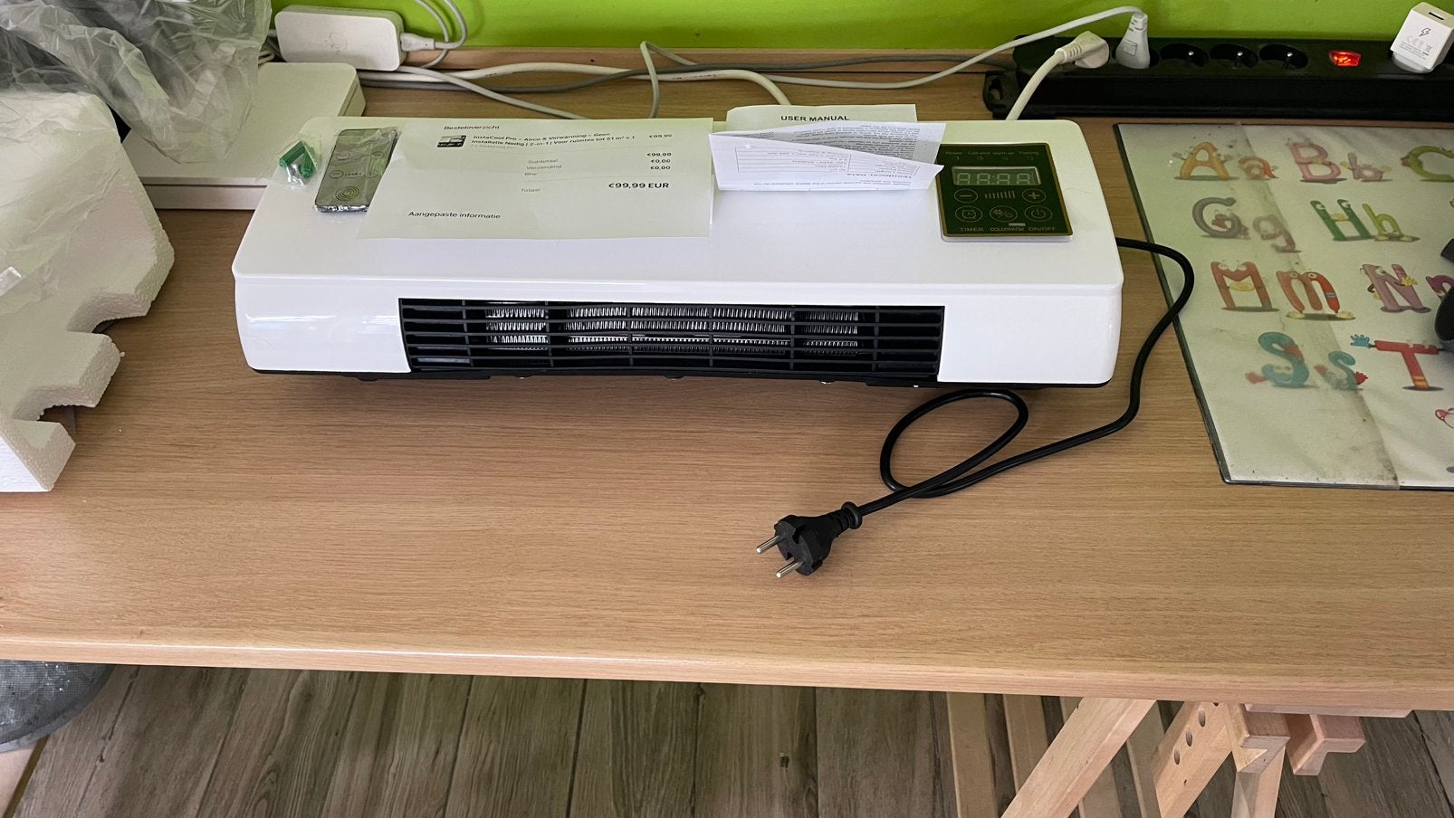 Geeft warm en kouden, Elektronische apparatuur, Ophalen, Minder dan 60 m³, Timer, Nieuw
