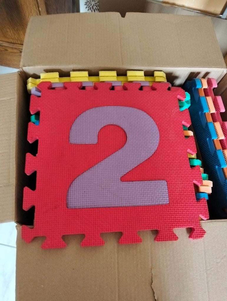 Speelmat cijfers/letters, Kinderen en Baby's, Ophalen, Gebruikt