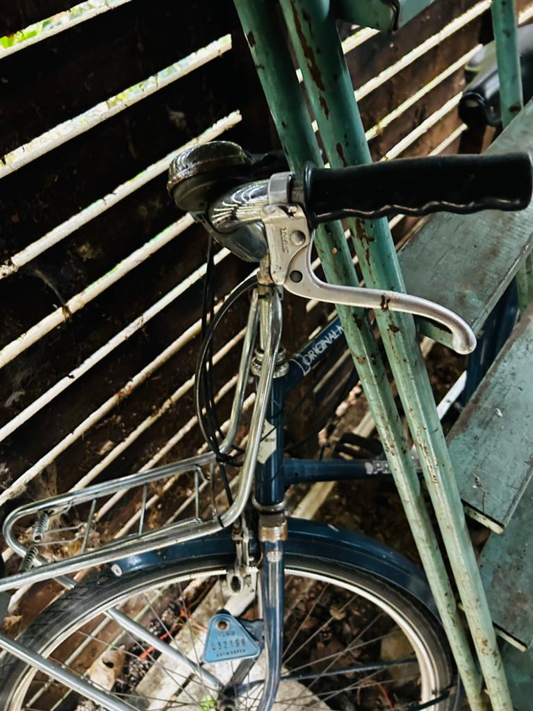 Zeer mooie, oude hollandse herenfiets, Ophalen