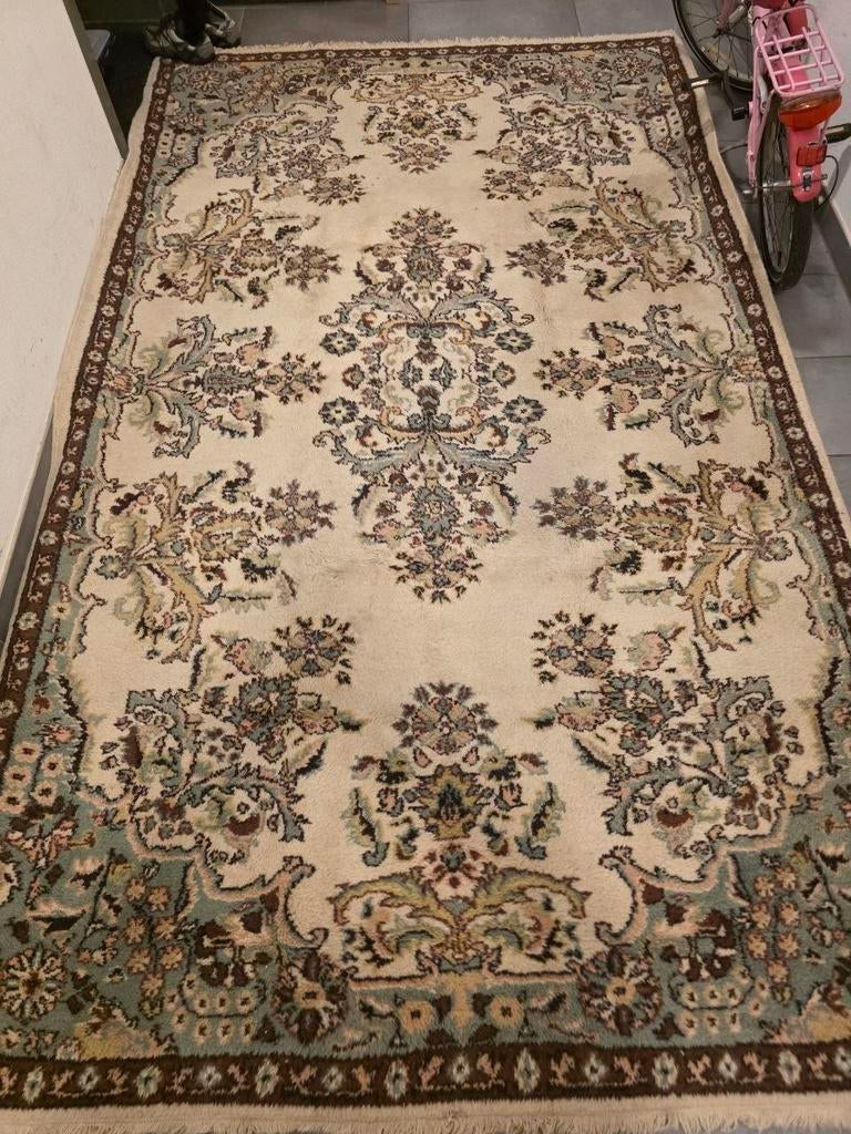 Ancien tapis d'Asie de l'Est fait main, Enlèvement ou Envoi