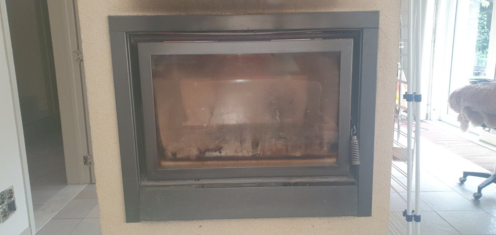 insert BODART & GONAY avec ventilation, Maison & Meubles, Cheminées, Enlèvement, Utilisé, Insert, Cheminée au bois