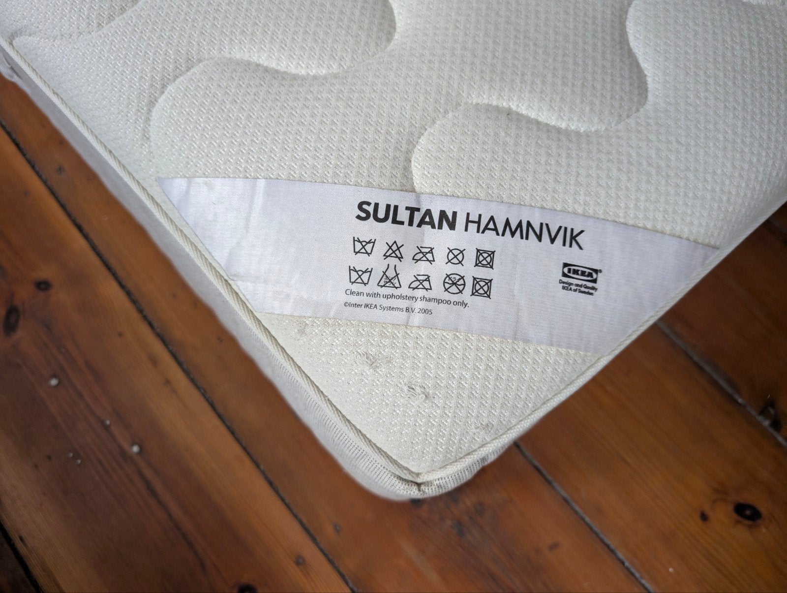 Matelas IKEA SULTAN HAMNVIK (King Size 180x200 cm) - Bon éta, Maison & Meubles, Chambre à coucher | Matelas & Sommiers, Matelas