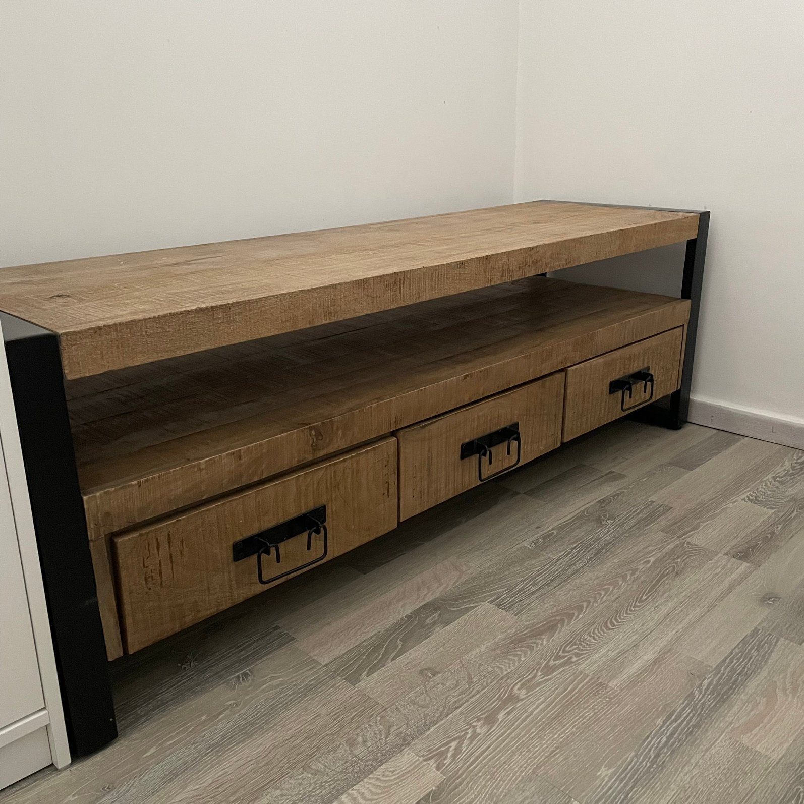 Tv meubel, Huis en Inrichting, Ophalen, Zo goed als nieuw, 200 cm of meer, 100 tot 150 cm