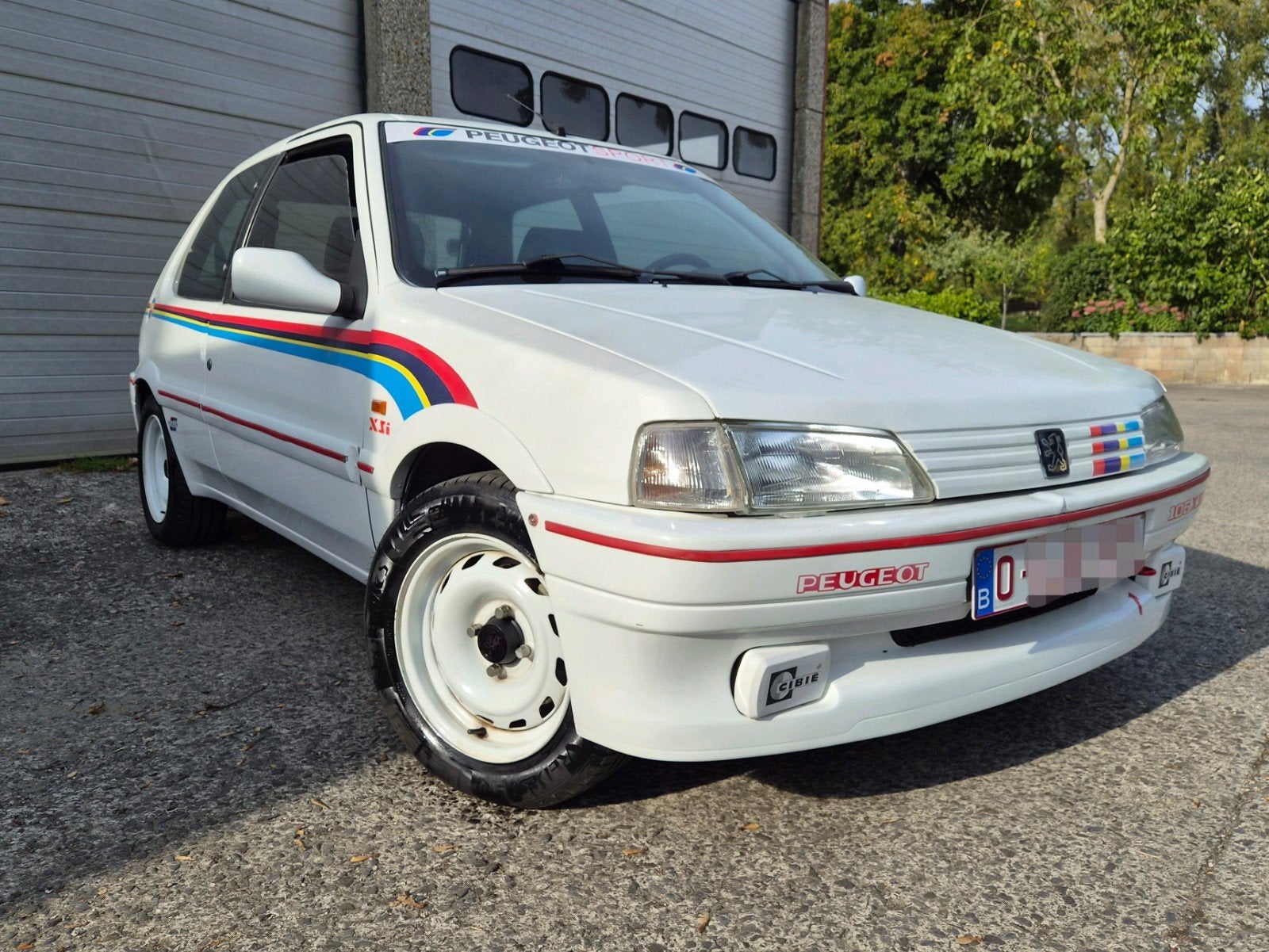 Peugeot 106 XSI 1.4, Enlèvement