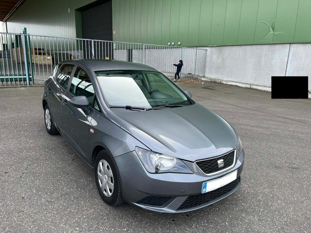 Seat Ibiza 1.2i Benzine Euro5b Gekeurd met carpass, Auto's, Voorwielaandrijving, Stof, Zwart, 1198 cc