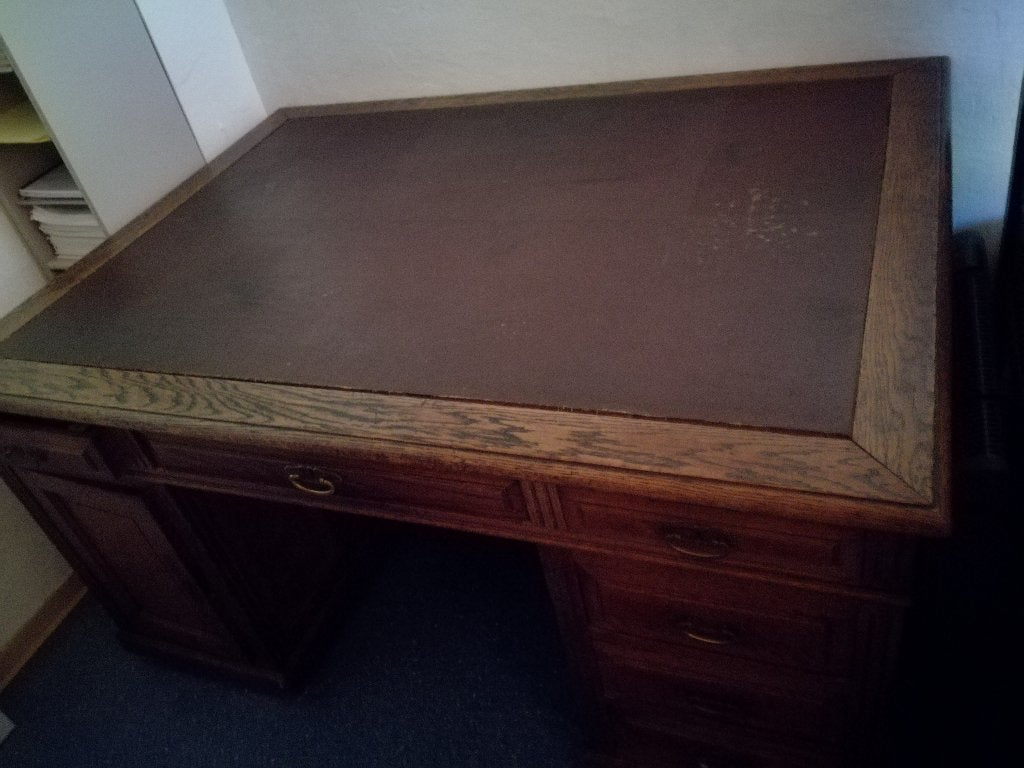 antieke bureau, Ophalen, Gebruikt, Hout, Antiek