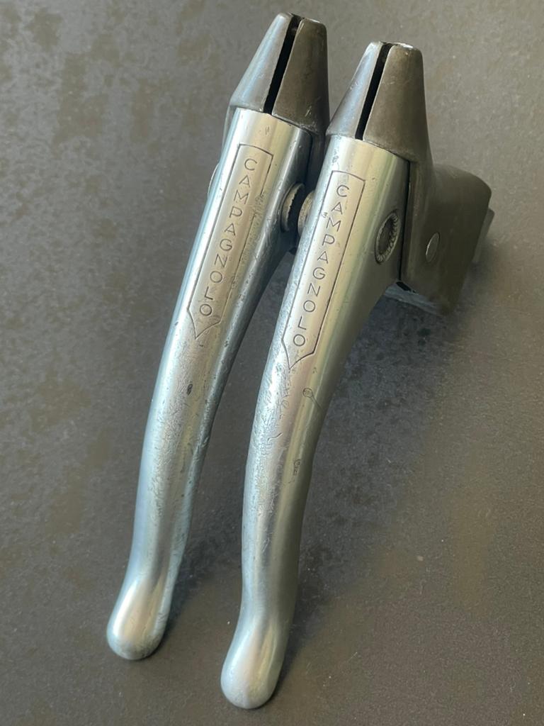 Campagnolo Nuovo Record remhendels, Fietsen en Brommers, Fietsonderdelen, Ophalen of Verzenden, Gebruikt