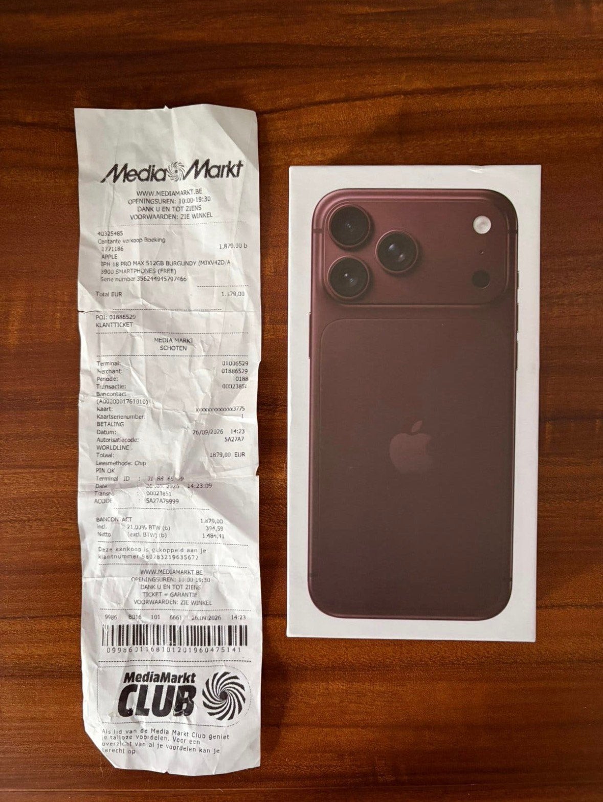 iPhone 18 Pro Max 512gb, Télécoms, Enlèvement ou Envoi, Comme neuf