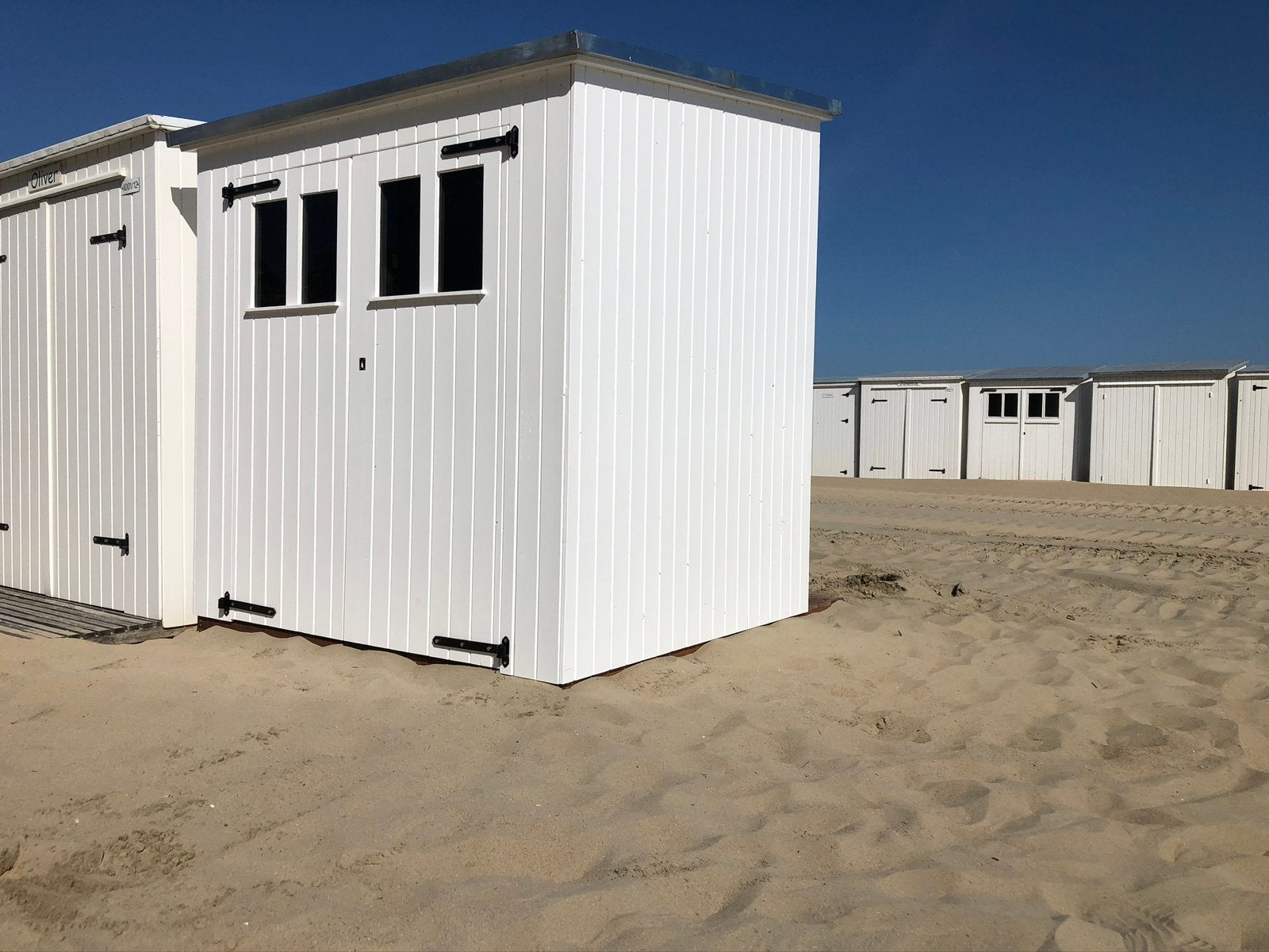 Nieuwe Strandcabines, Ophalen, Zo goed als nieuw