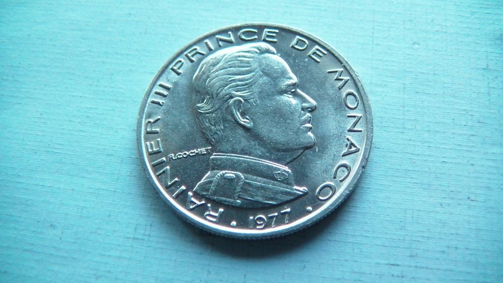 monaco 1 franc 1977, Enlèvement