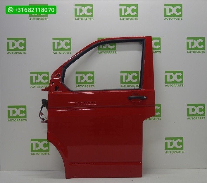 Volkswagen T6 ('15-'18) Voorportier rechts cherry rood, Enlèvement ou Envoi, Volkswagen, Utilisé