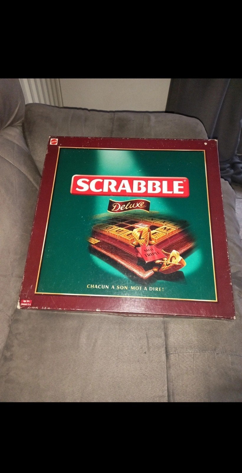 jeu Scrabble deluxe, Hobby & Loisirs créatifs, Enlèvement ou Envoi