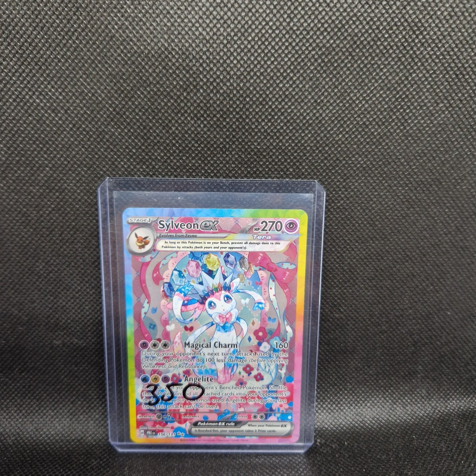 Sylveon EX Prismatic Evolutions NM, Ophalen of Verzenden
