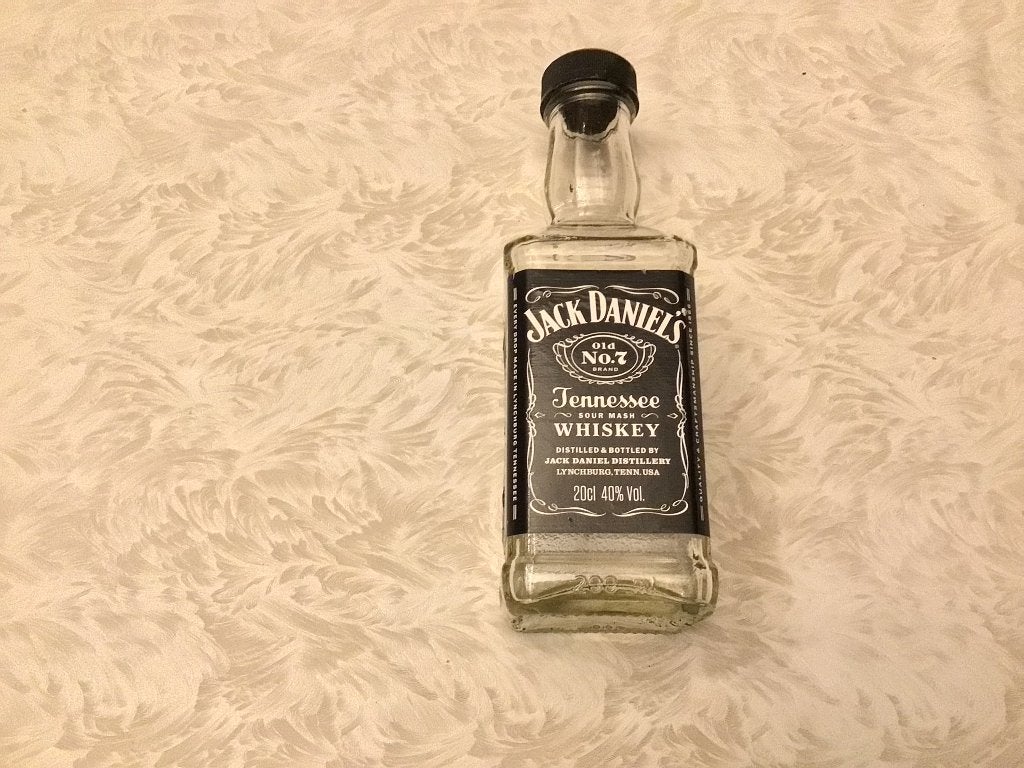 Jack Daniel’s lege 0,20cl fles, Ophalen of Verzenden, Gebruikt