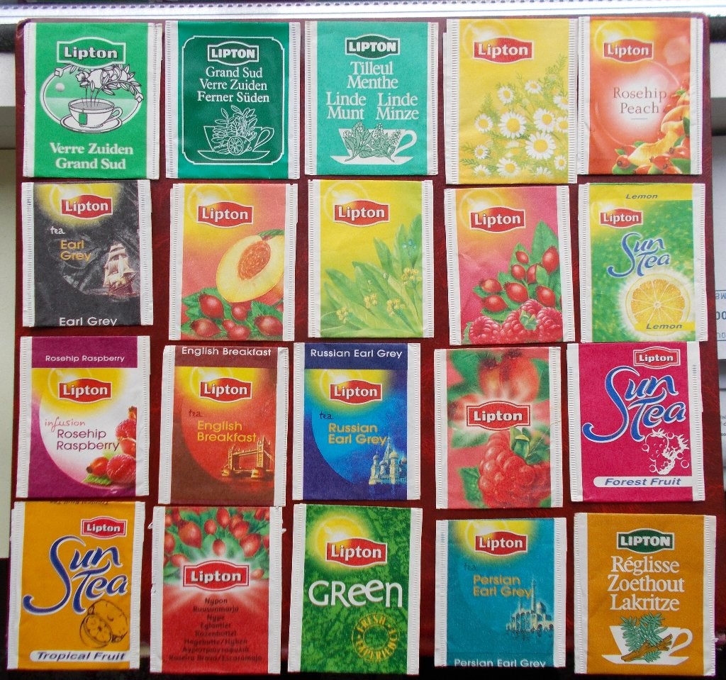 20 theezakjes Lipton, Verzenden, Theezakje(s)