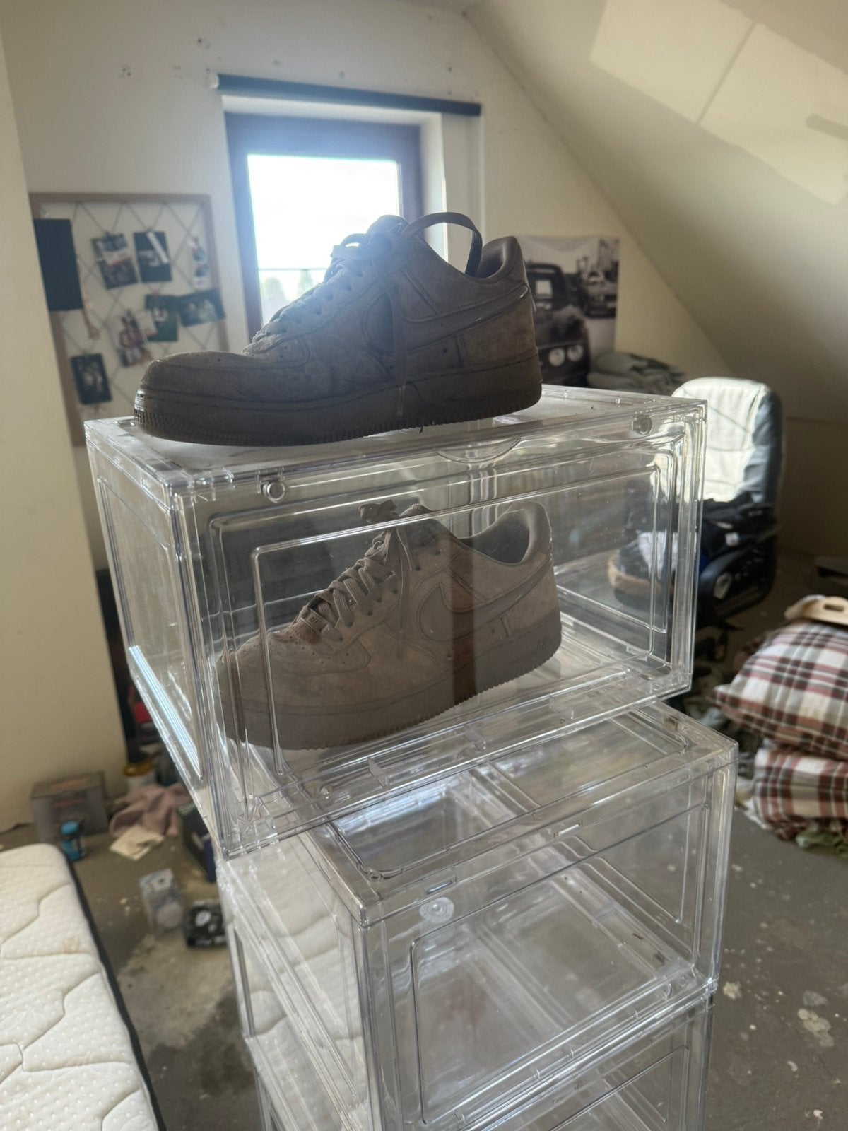 Schoenen boxen, Ophalen, Zo goed als nieuw