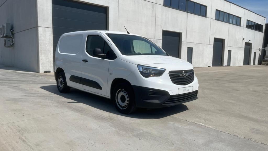 Opel Cambo 07/2019 3Places, Autos, Camionnettes & Utilitaires, Opel, Diesel, 3 portes, Boîte manuelle, Blanc, Noir, Enlèvement