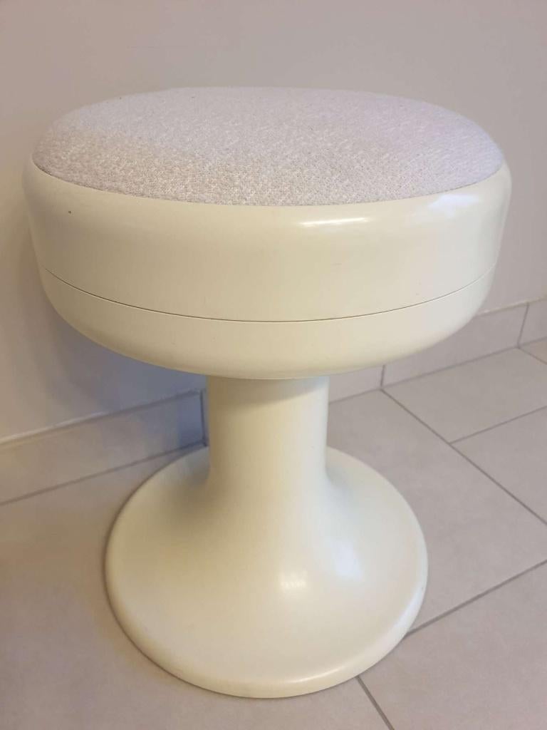 70s vintage retro Space Age Isoklepa Tulip Style stoel stool, Ophalen