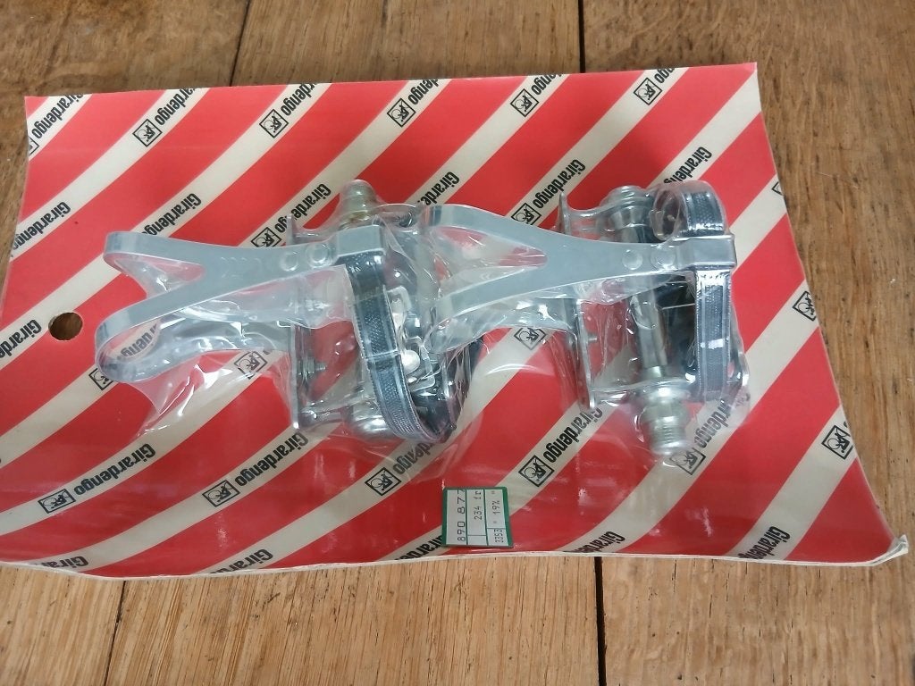 Girardengo toeclips oldtimer fiets, Vélos & Vélomoteurs, Enlèvement