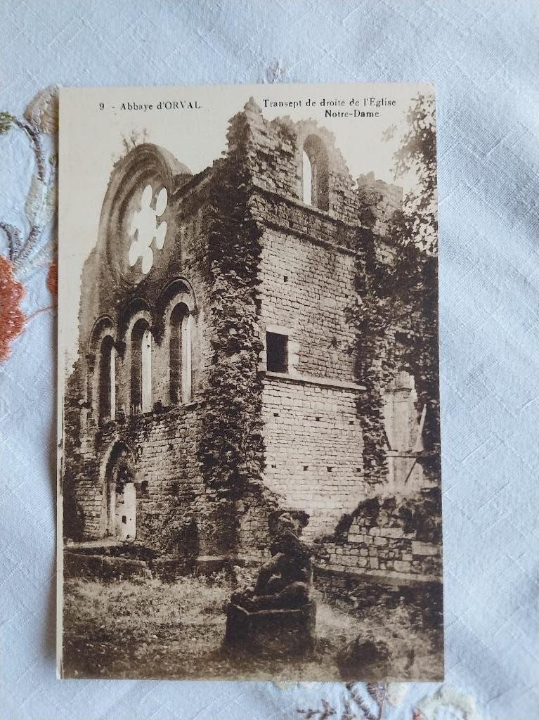Oude postkaarten van " Abbaye D'Orval ", Ophalen of Verzenden, 1940 tot 1960, Gelopen, Luxemburg
