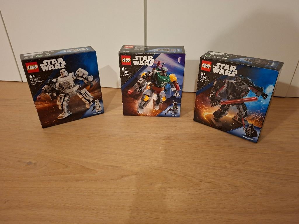 LEGO Star Wars Mech bundel 75369, 75368 en 75370, Enlèvement, Neuf, Ensemble complet, Lego