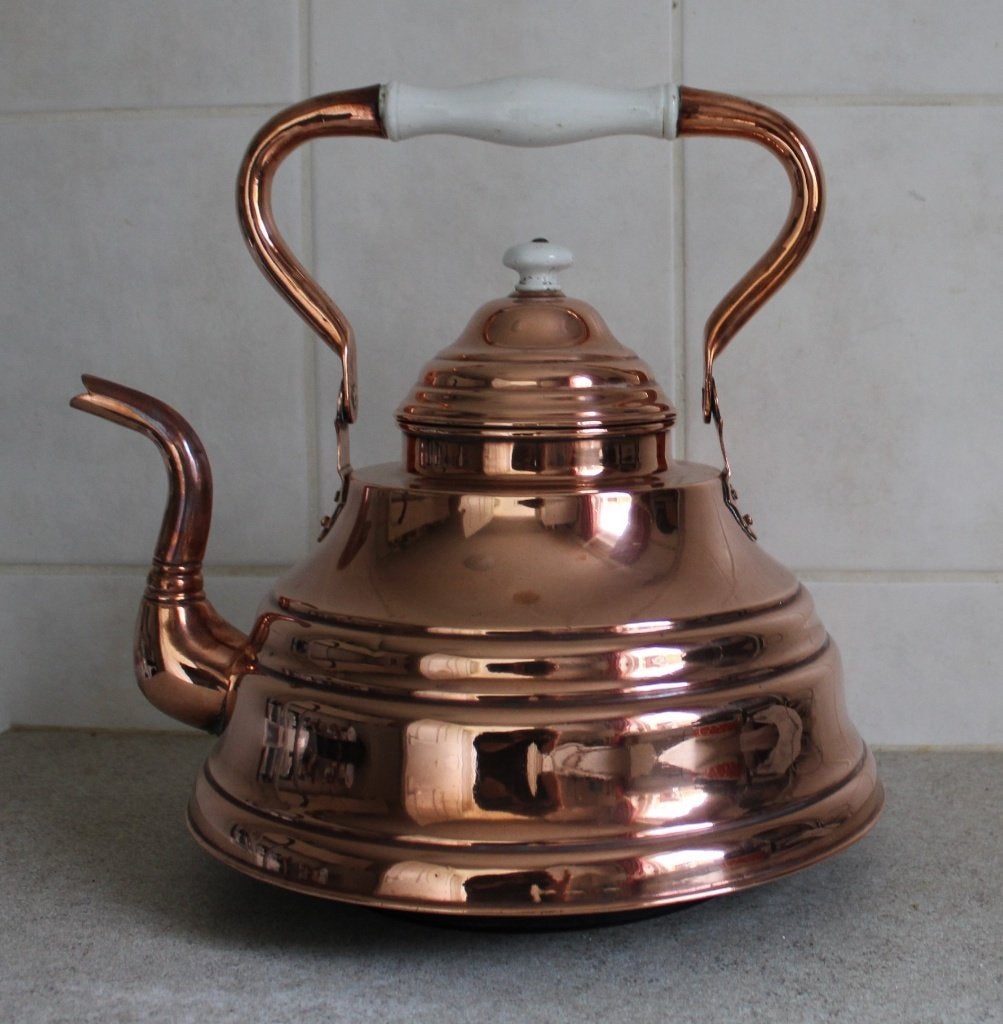 Koperen waterketel, Ophalen of Verzenden, Koper