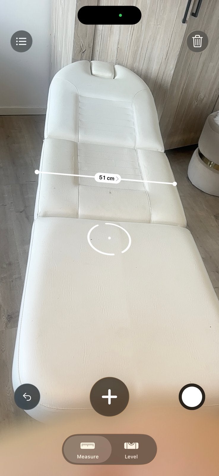 witte hydraulische zorgstoel, Ophalen, Zo goed als nieuw