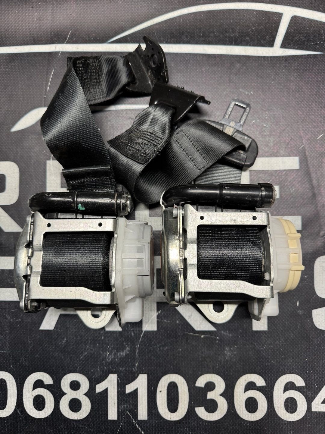 Volkswagen Polo 2G Taigo Gordels L+R Achter 2G0857805B, Gebruikt, -, Volkswagen, -