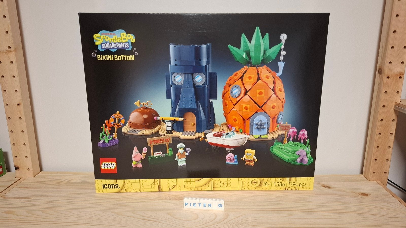 11386 - Lego SpongeBob SquarePants: Bikinibroek Nieuw Sealed, Lego, Nieuw, Ophalen of Verzenden, Complete set