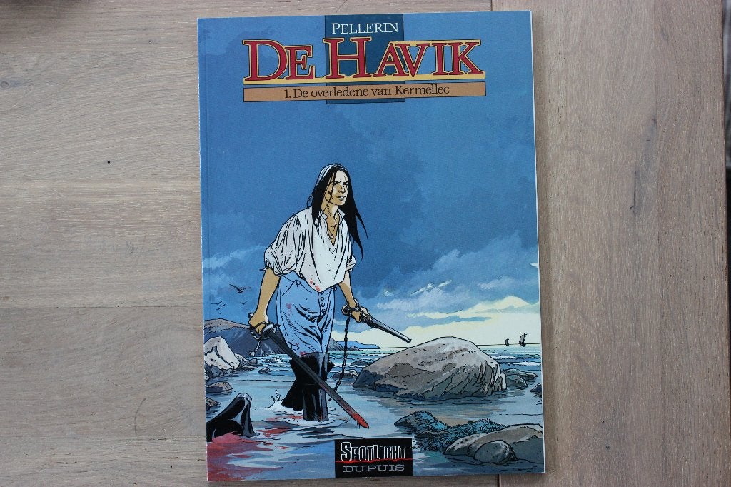 SC STRIP DE HAVIK 1 DE OVERLEDENE VAN KERMELLEC NIEUW, Boeken, Ophalen of Verzenden