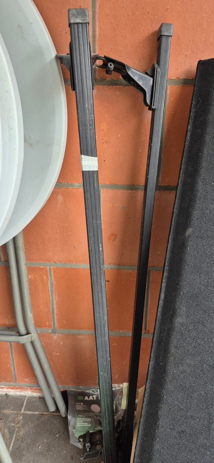 dakdragers rails dakkoffer opel Meriva, Auto diversen, Ophalen, Gebruikt