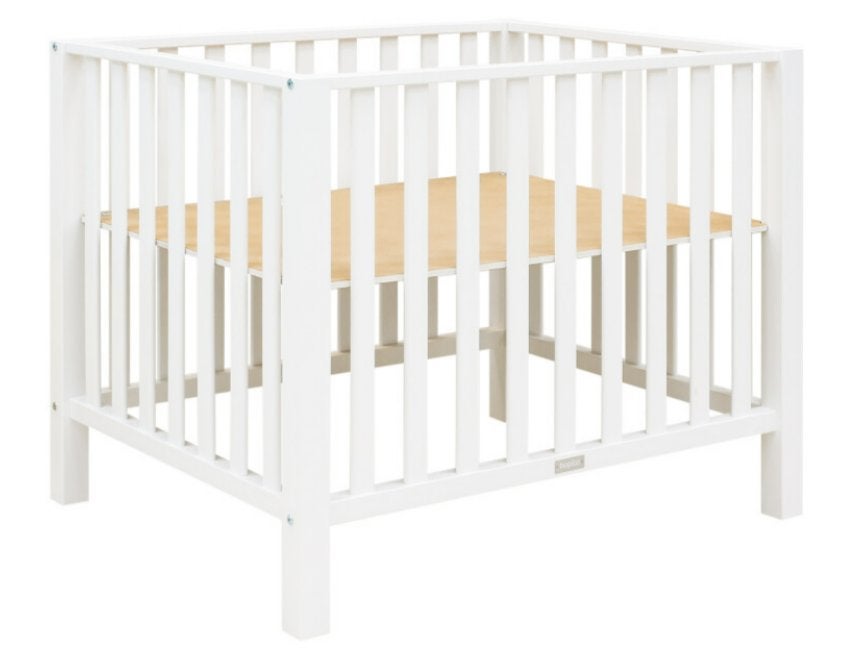 Parc BOBITA + Matelas MYTHOS 95*75cm, Enlèvement, Utilisé, Rectangulaire, Réglable en hauteur