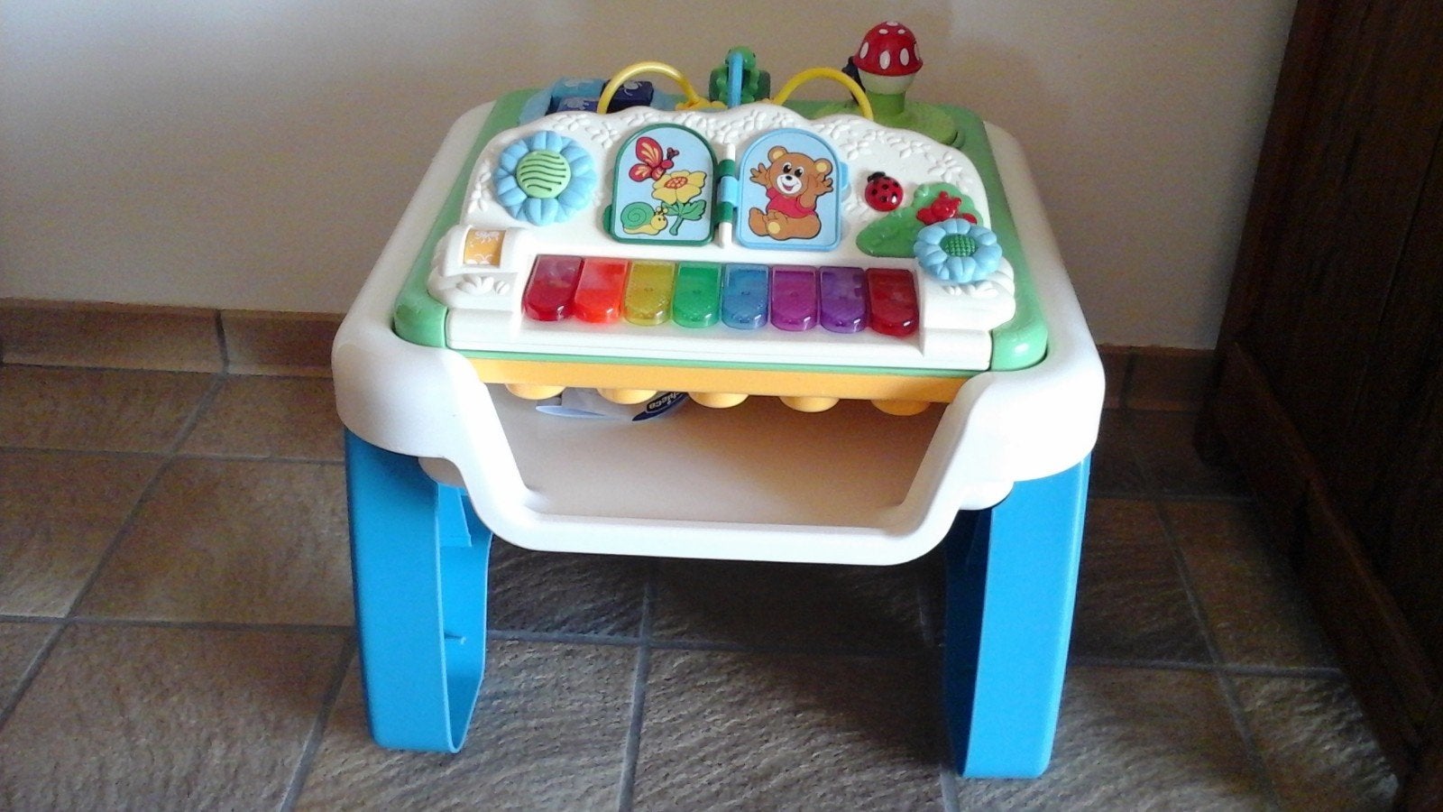 Table d’activités musicale avec clavier, Ophalen, Zo goed als nieuw