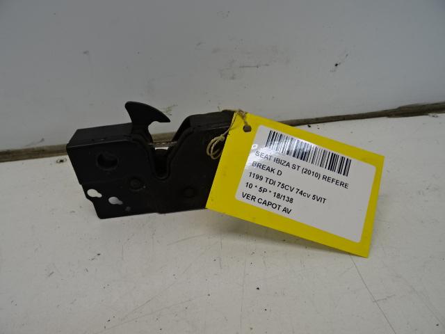 SERRURE CAPOT Seat Ibiza IV (6J5) (5U0823509A), Utilisé, Seat